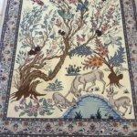 Wool & Silk Persian Carpet